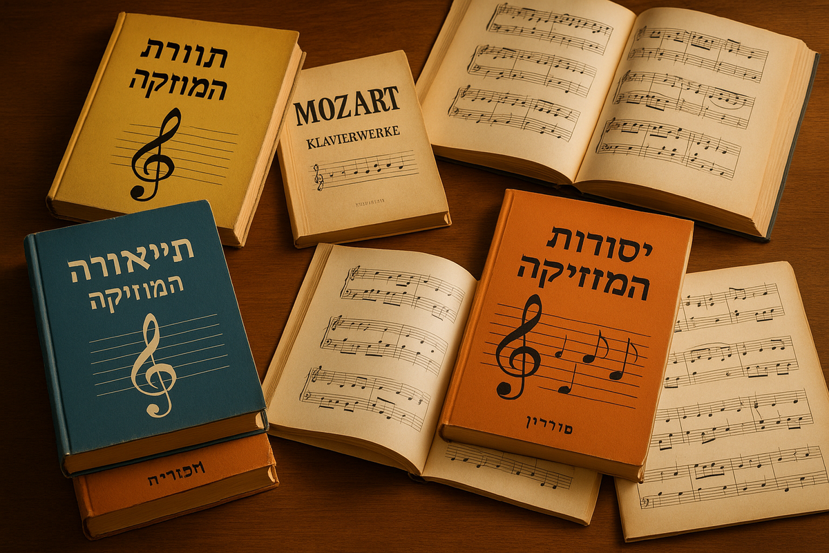 ספרי לימוד ותווים