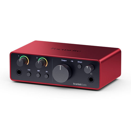 כרטיס קול FOCUSRITE SCARLETT SOLO 4th Gen