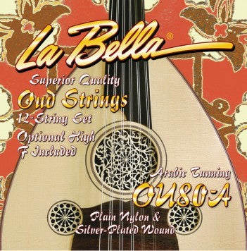 סט מיתרים לעוד כיוון ערבי LA BELLA OU80A