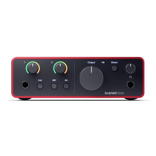כרטיס קול FOCUSRITE SCARLETT SOLO 4th Gen