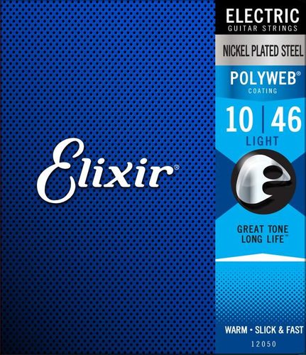 סט מיתרים לחשמלית ELIXIR POLYWEB 12050 0.10