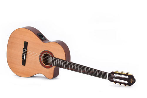 גיטרה קלאסית מוגברת SIGMA CTMC-2E